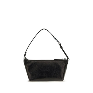 Fendi Black Calf Leather Bos Taurus Clutch Bag
