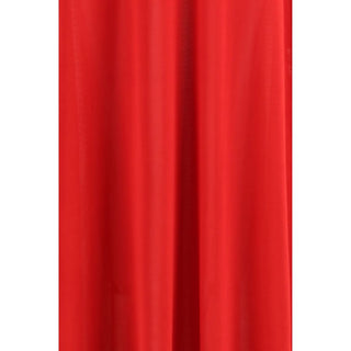 Fendi Red Silk Casual Dress