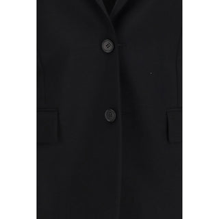 Fendi Black Mohair Blazer