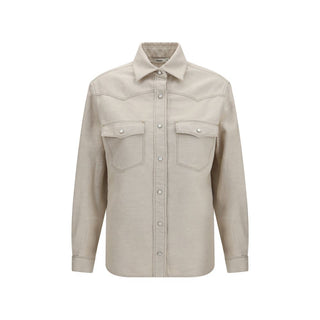 Fendi Beige Denim Shirt