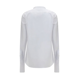 Fendi White Cotton Dress Shirt