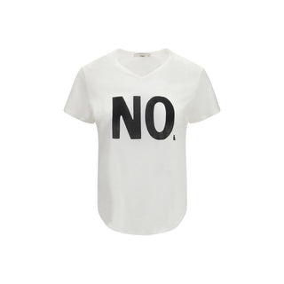 Fendi White Cotton T-Shirt