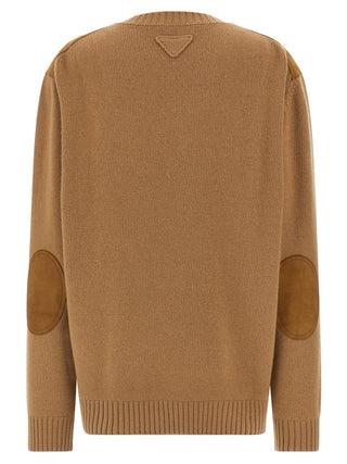 Prada Brown Virgin Wool Cardigan