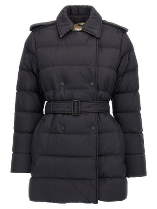 Burberry Black Polyamide Coat