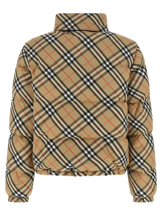 Burberry Beige Polyester Full-Length Jacket
