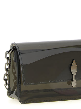 Christian Louboutin Black Pvc Clutch Bag