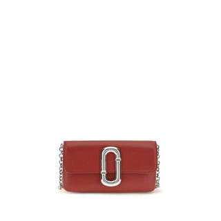 Marc Jacobs Red Calf Leather Bos Taurus Shoulder Bag