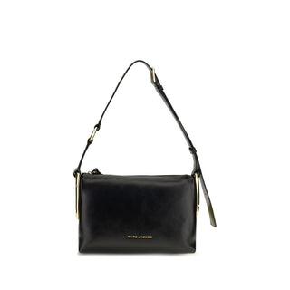 Marc Jacobs Black Calf Leather Bos Taurus Shoulder Bag
