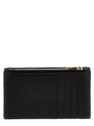 Saint Laurent Black Calfskin Cardholder