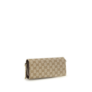 Gucci Beige Polyester Wallet