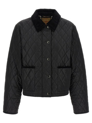 Burberry Black Polyamide Full-Length Jacket