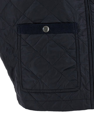 Prada Blue Recycled Polyamide Sleeveless Jacket