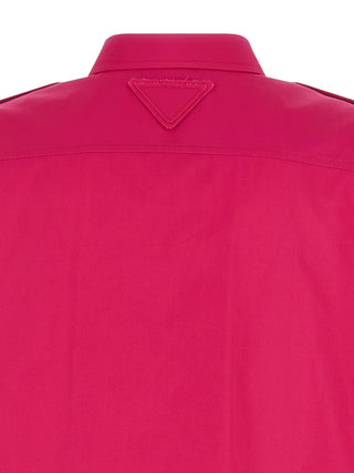 Prada Fuchsia Cotton Blouse