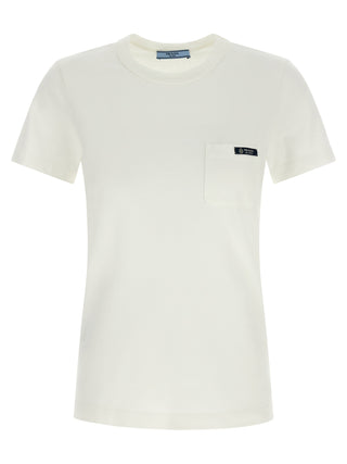 Prada White Cotton T-Shirt