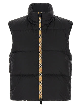 Burberry Black Polyamide Sleeveless Jacket