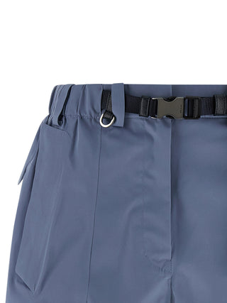 Prada Blue Polyester Bermuda Shorts
