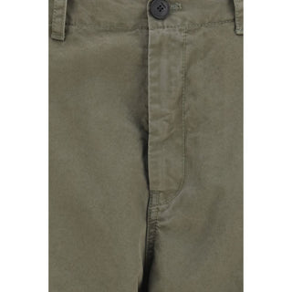 Fendi Bicolor Cotton Cargo Pants