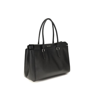 Fendi Black Calf Leather Bos Taurus Shoulder Bag
