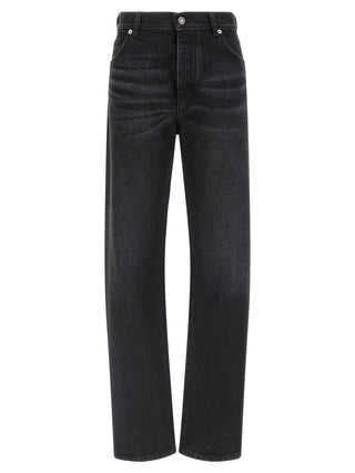Fendi Black Cotton Jeans Denim