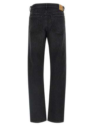 Fendi Black Cotton Jeans Denim