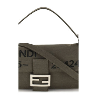 Fendi Bicolor Polyester Shoulder Bag