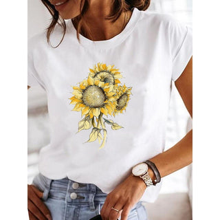 Camiseta básica fashion feminina 