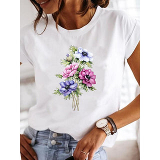 Camiseta básica fashion feminina 