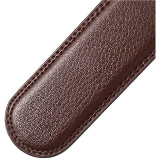 Cinto Masculino de couro com fivela antirriscos