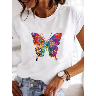 Camiseta básica fashion feminina 