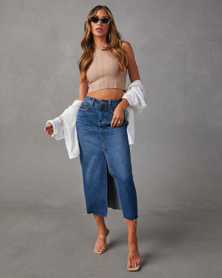 Women's Fashion Slimming Denim Skirt