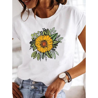 Camiseta básica fashion feminina 