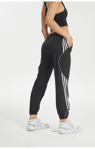 Loose Running Sports Pants Are Thin High-waisted Stretchy And Quick-drying