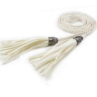 Women's Woven Belt Tassel Decorative Waist Chain