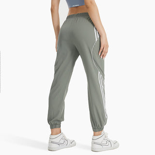 Loose Running Sports Pants Are Thin High-waisted Stretchy And Quick-drying