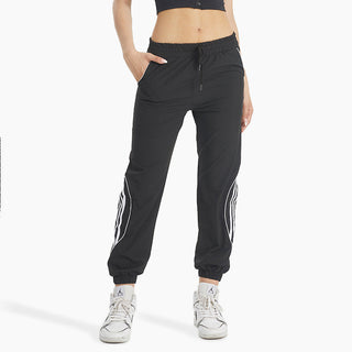 Loose Running Sports Pants Are Thin High-waisted Stretchy And Quick-drying