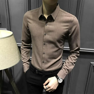 Camisa manga longa slin fit