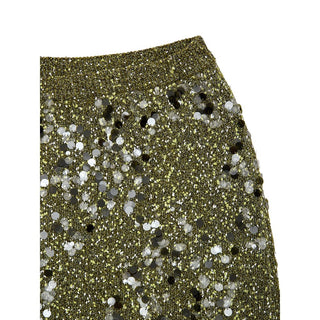 Gucci Green Viscose Mini Skirt