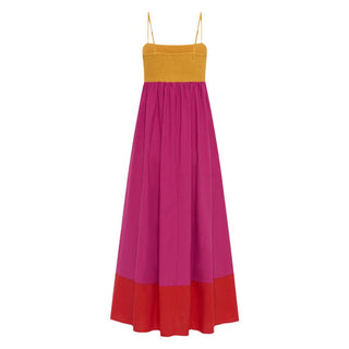 Vestido Midi com as cores do verão