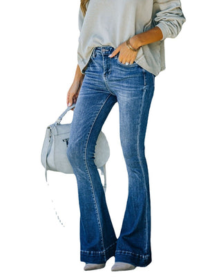 Temperament Slender Flared Women's Jeans