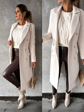 Fashion Casual Woolen Coat Women