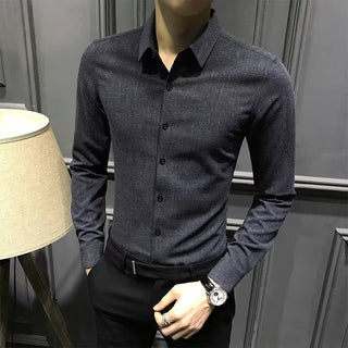 Camisa manga longa slin fit