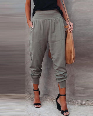 Women's High Waist Daily Casual Pants